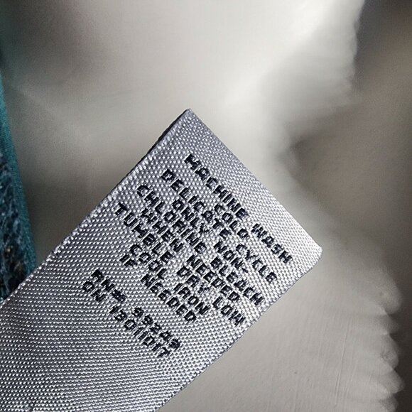 MAGGIE BARNES for Catherines Blue Lace 3/4 Sleeve Top Womens Plus Size 2WXP - Picture 6 of 6